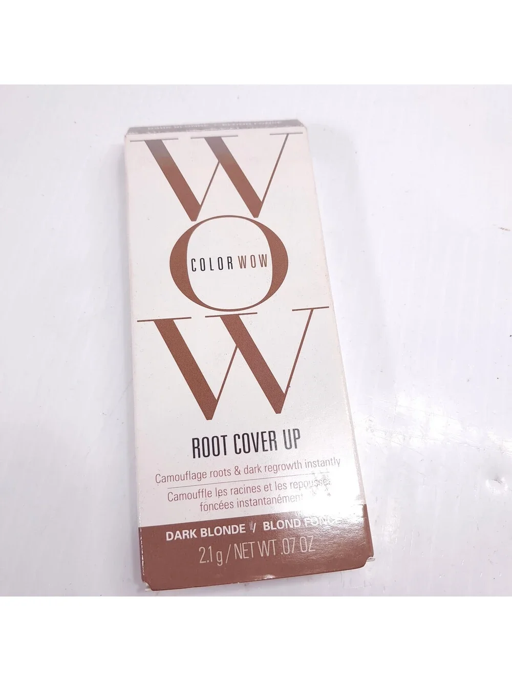 NEW Color Wow Root Cover Up Dark Blonde Blond 0.7oz camouflage roots makeup